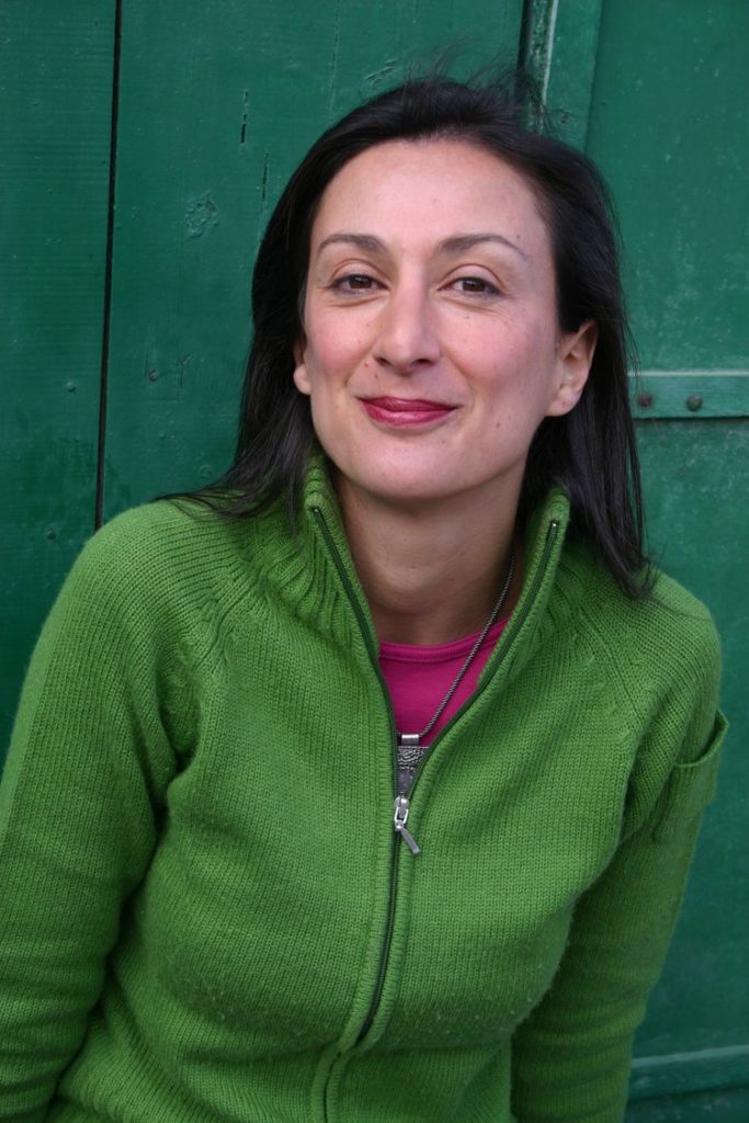 Daphne Caruana Galizia. Photo by Pippa Zammit Cutajar.